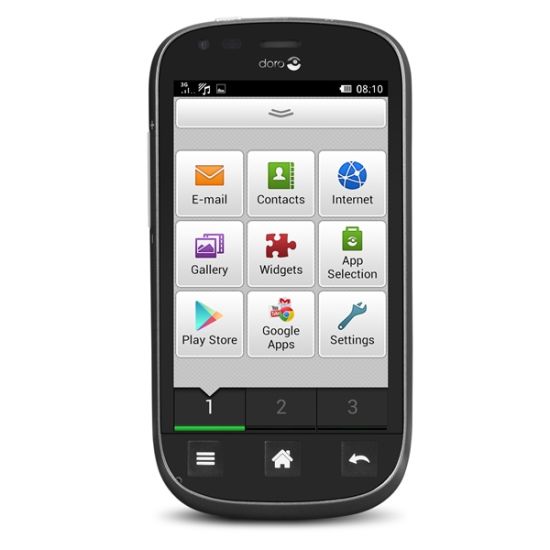 Doro Liberto 810 | Unlocked Black