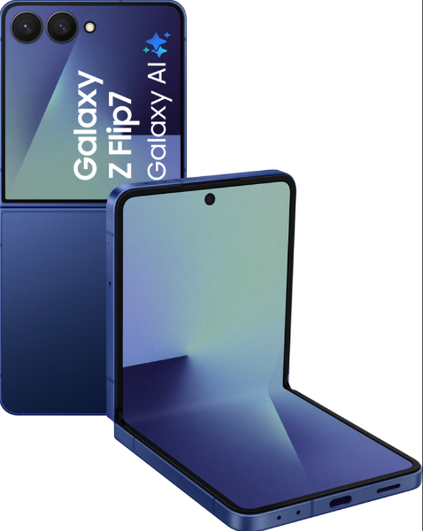 Refurbished Samsung Galaxy Z Flip7 5G 256GB | Unlocked Blue Shadow