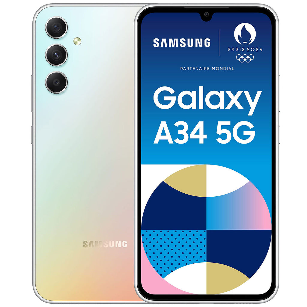 Samsung Galaxy A34 5G 128GB Dual | Unlocked Silver