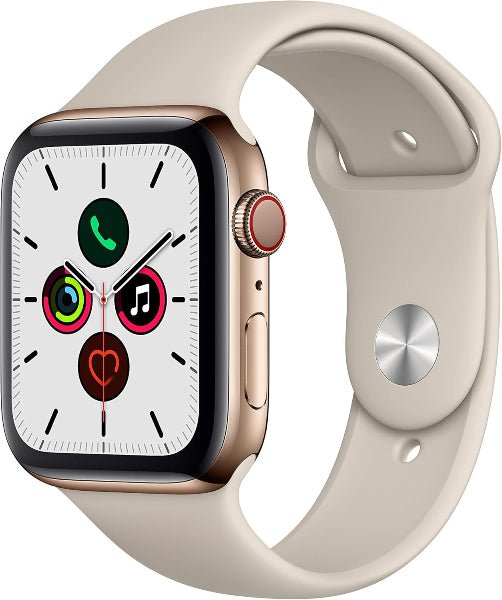 Apple Watch Series 5 44mm Stainless Steel Cellular | Unlocked Gold
