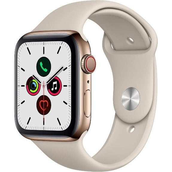 Refurbished Apple Watch Series 5 44mm Stainless Steel Cellular