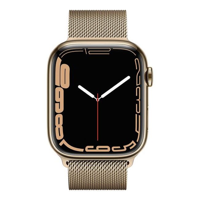 Apple Watch Series 7 45mm Cellular Stainless Steel | Unlocked Gold