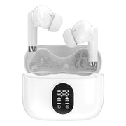 Maplin Wireless Bluetooth Soft Fit Earphones with USB-C Charging Case - White