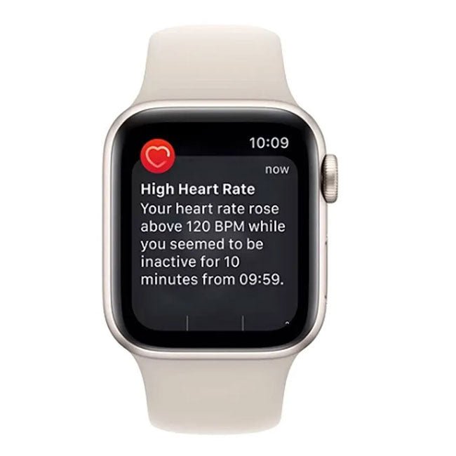 Refurbished Apple Watch SE (2022) 44mm Cellular | Unlocked Starlight