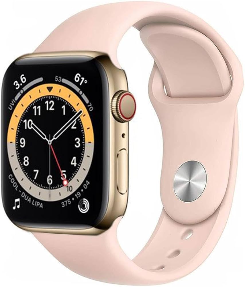 Refurbished Apple Watch Series 6 44mm Cellular Stainless Steel | Unlocked Gold