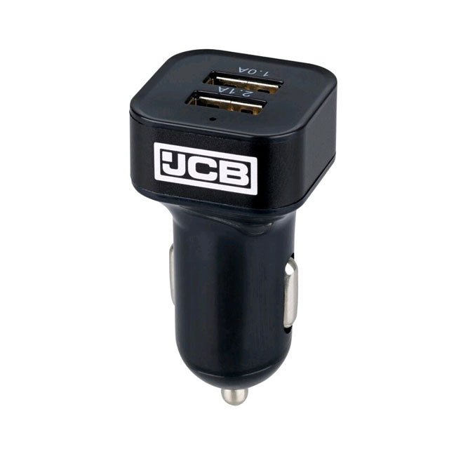 JCB Universal Duo Car Charger Black New
