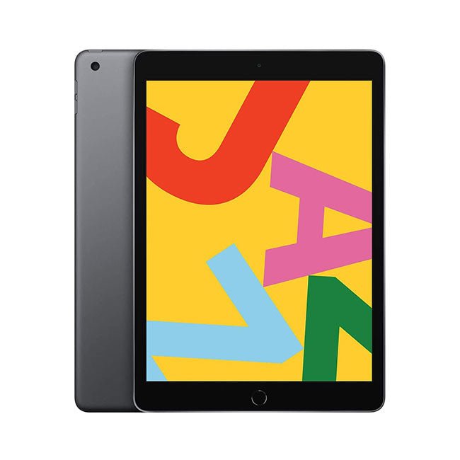 Refurbished iPad 7 (2019) 32GB Wi-Fi + Cellular | Unlocked Space Grey