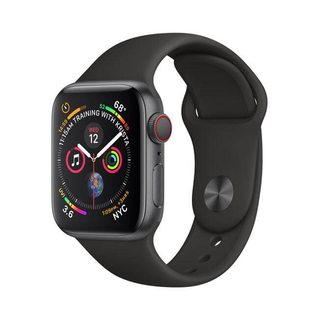 Apple Watch Series 4 44mm GPS + Cellular Stainless Steel (Unlocked) - RefurbPhone